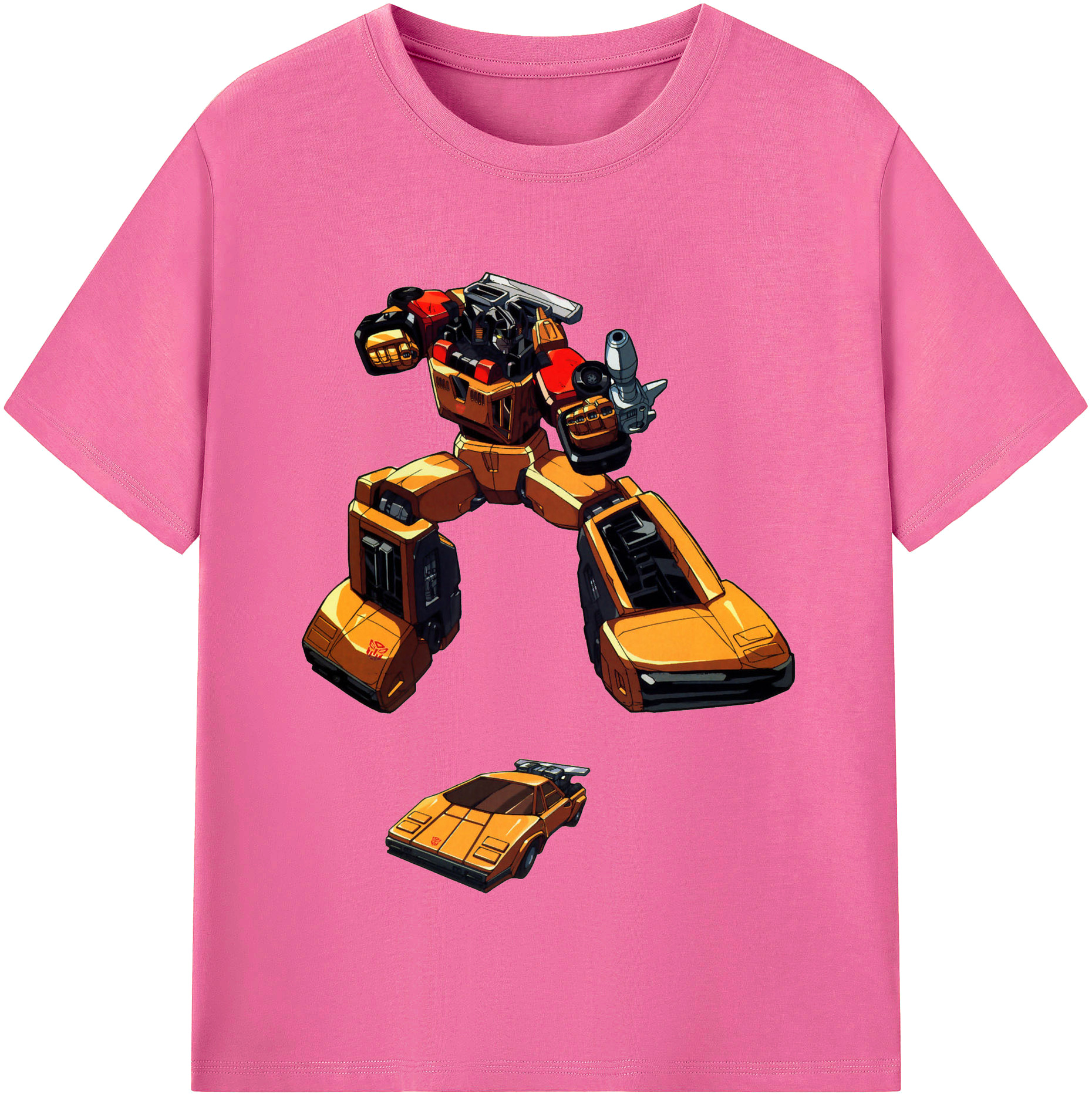（画像用）  レディースカジュアルプリントTシャツ（綿100％）